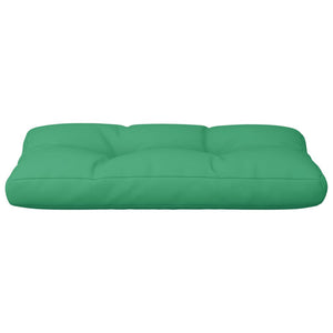 vidaXL Pallet Cushion Green 70x40x12 cm Fabric