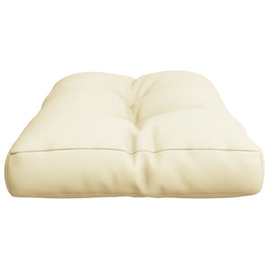 vidaXL Pallet Cushion Cream 80x40x12 cm Fabric