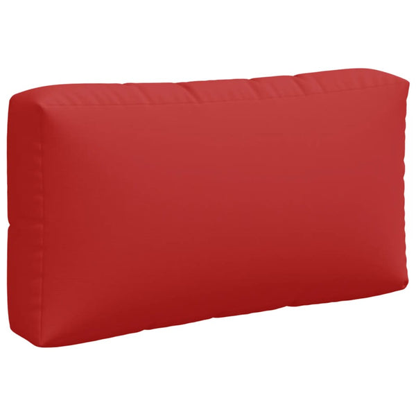 vidaXL Pallet Cushions 3-piece Red Fabric