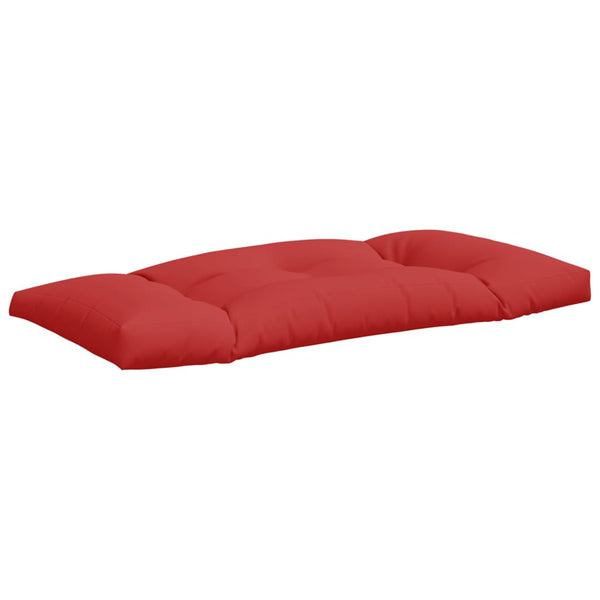 vidaXL Pallet Cushions 3-piece Red Fabric