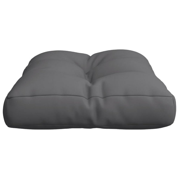 vidaXL Pallet Cushion Anthracite 60x40x12 cm Fabric