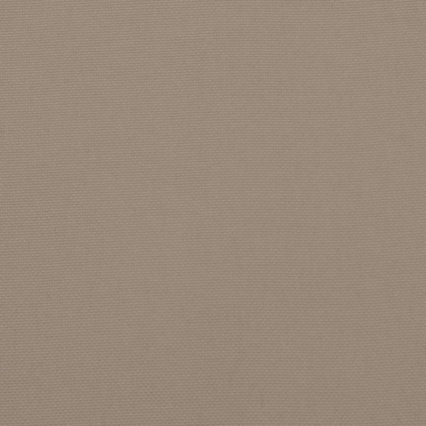 vidaXL Pallet Cushion Taupe 60x40x12 cm Fabric