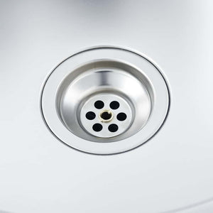 vidaXL Handmade Drop-In Sink Stainless Steel