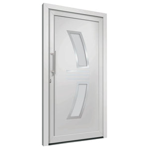 vidaXL Front Door White 108x208 cm