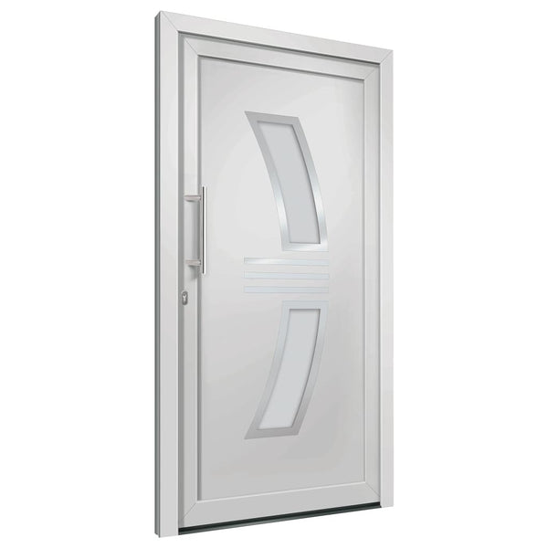 vidaXL Front Door White 108x208 cm