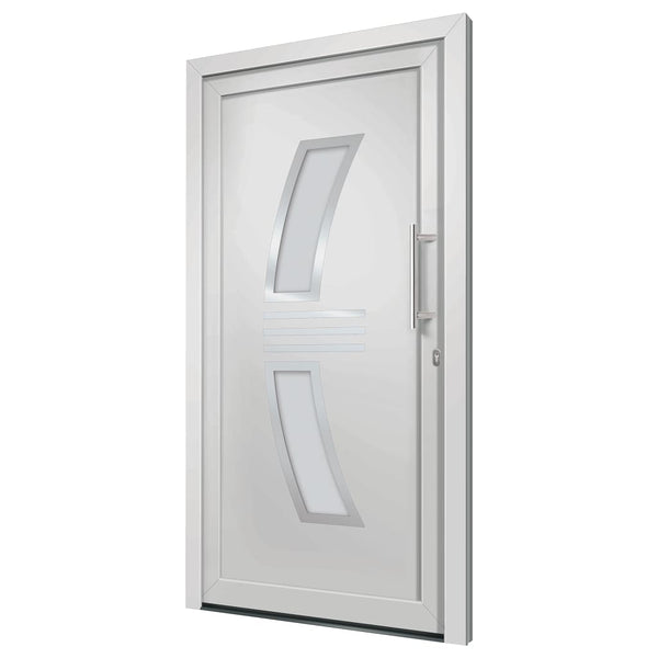vidaXL Front Door White 108x200 cm
