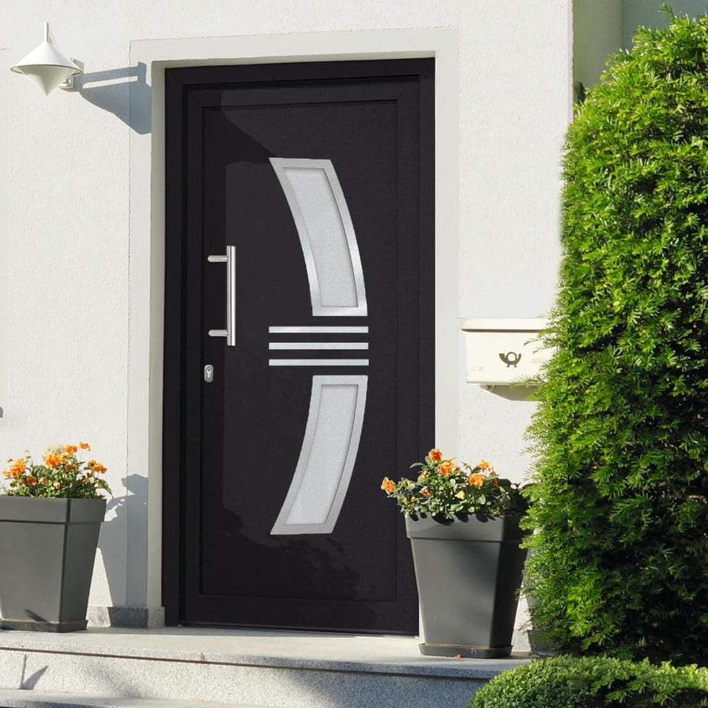 vidaXL Front Door Anthracite 88x200 cm
