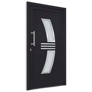 vidaXL Front Door Anthracite 108x200 cm