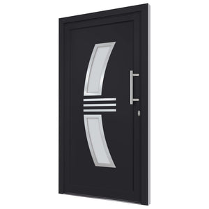 vidaXL Front Door Anthracite 108x200 cm