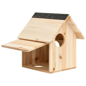 vidaXL Squirrel House Solid Fir Wood 26x25x29 cm