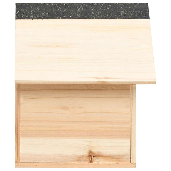 vidaXL Squirrel House Solid Fir Wood 26x25x29 cm