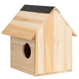 vidaXL Squirrel House Solid Fir Wood 26x25x29 cm