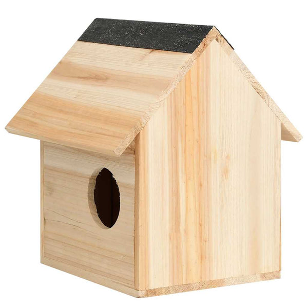 vidaXL Squirrel House Solid Fir Wood 26x25x29 cm