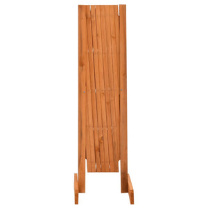 vidaXL Garden Trellis Orange 150x80 cm Solid Fir Wood