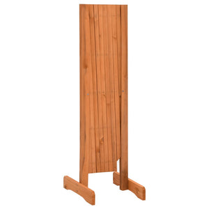 vidaXL Garden Trellis Orange 150x80 cm Solid Fir Wood