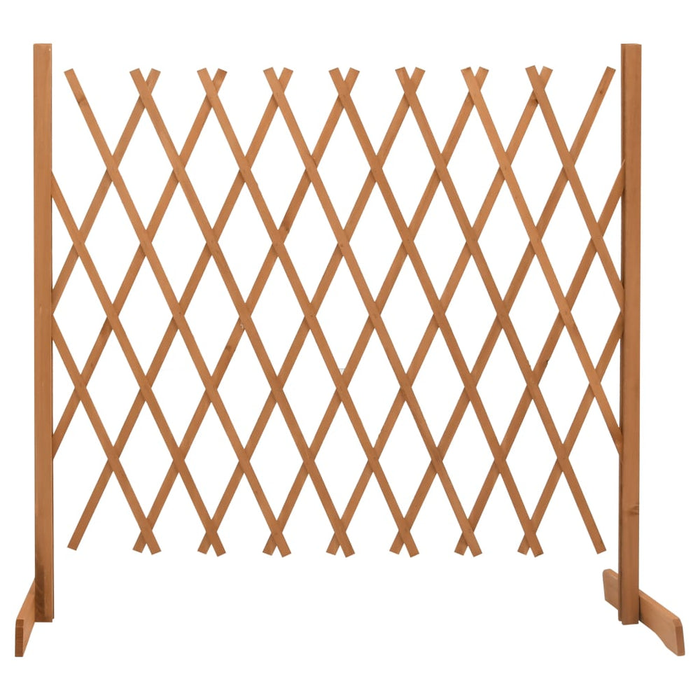 vidaXL Garden Trellis Orange 180x100 cm Solid Fir Wood