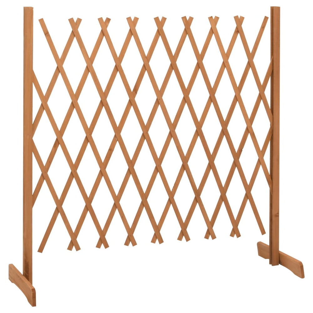 vidaXL Garden Trellis Orange 180x100 cm Solid Fir Wood