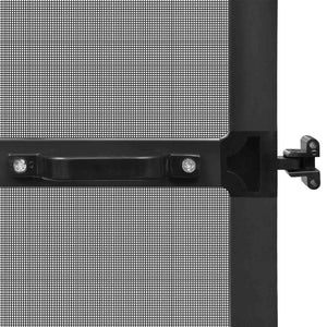 vidaXL Swivel Insect Screen Anthracite and Black 120 x 240 cm