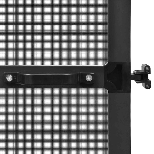 vidaXL Swivel Insect Screen Anthracite and Black 120 x 240 cm