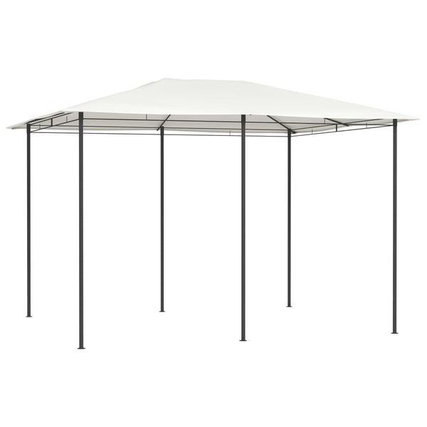 vidaXL Gazebo 3x4x2.6 m Cream 160 g/m²