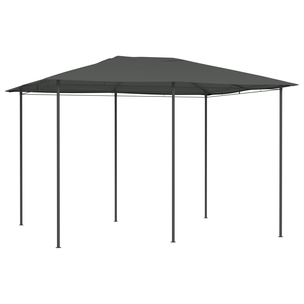 vidaXL Pavilion 3x4x2.6 m Anthracite 160 g/m²