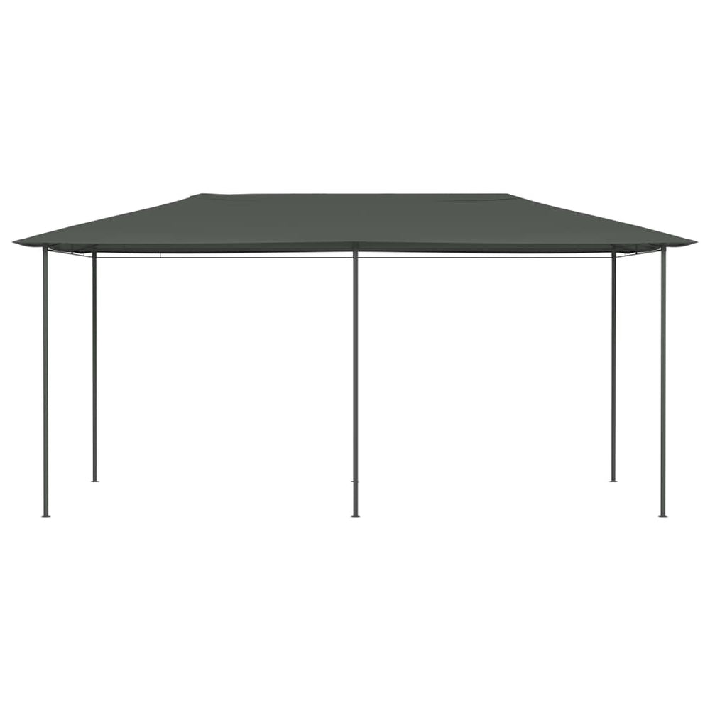 vidaXL Gazebo 2.98x5.3x2.59 m Grey 160 g/m²