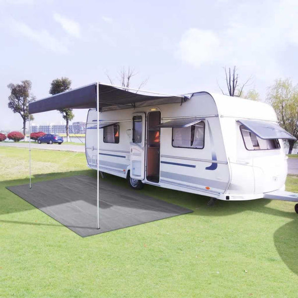vidaXL Tent Carpet 250x600 cm Light Gray