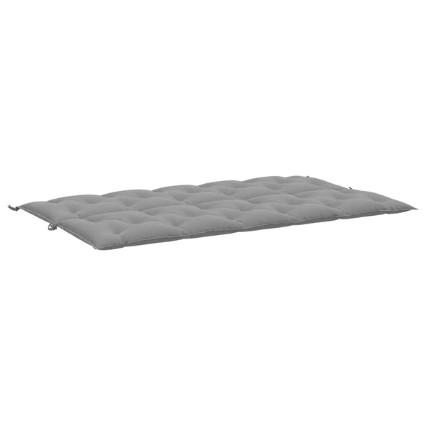 vidaXL Garden Bench Cushion Grey 180x(50+50)x7 cm Oxford Fabric