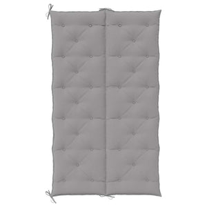 vidaXL Garden Bench Cushion Grey 180x(50+50)x7 cm Oxford Fabric