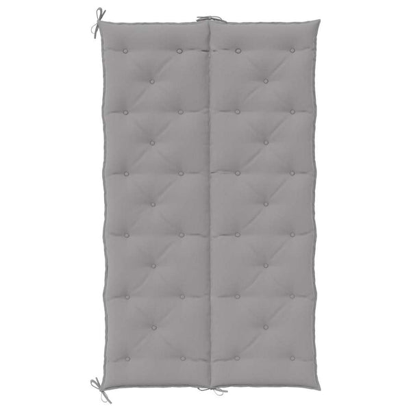 vidaXL Garden Bench Cushion Grey 180x(50+50)x7 cm Oxford Fabric