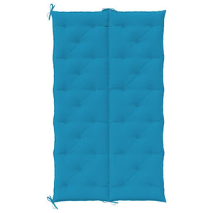 vidaXL Garden Bench Cushion Light Blue 180x(50+50)x7 cm Oxford Fabric