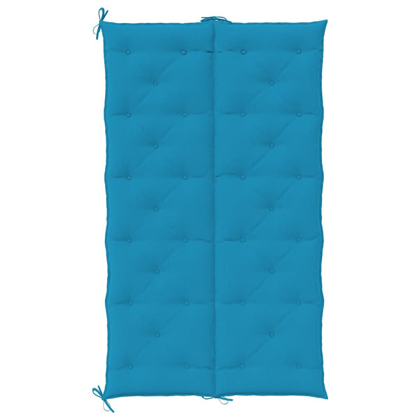 vidaXL Garden Bench Cushion Light Blue 180x(50+50)x7 cm Oxford Fabric