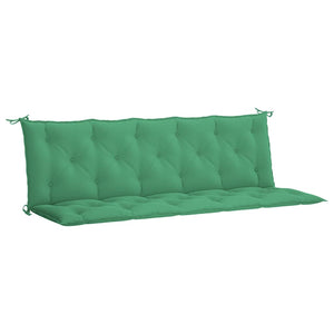 vidaXL Garden Bench Cushion Green 180x(50+50)x7 cm Oxford Fabric