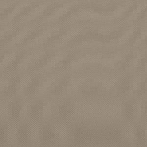 vidaXL Garden Bench Cushion Taupe 180x(50+50)x7 cm Oxford Fabric