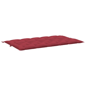 vidaXL Garden Bench Cushion Wine Red 180x(50+50)x7 cm Oxford Fabric