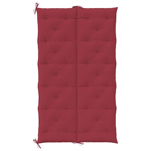 vidaXL Garden Bench Cushion Wine Red 180x(50+50)x7 cm Oxford Fabric