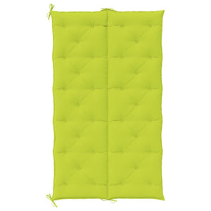 vidaXL Garden Bench Cushion Light Green 180x(50+50)x7 cm Oxford Fabric