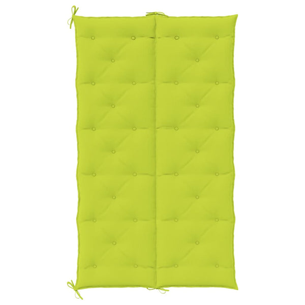 vidaXL Garden Bench Cushion Light Green 180x(50+50)x7 cm Oxford Fabric