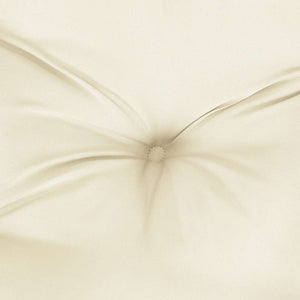 vidaXL Garden Bench Cushion Cream 200x(50+50)x7 cm Oxford Fabric