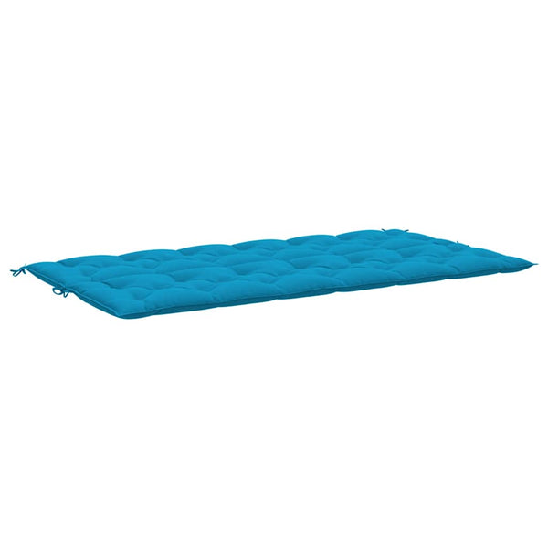 vidaXL Garden Bench Cushion Light Blue 200x(50+50)x7 cm Oxford Fabric