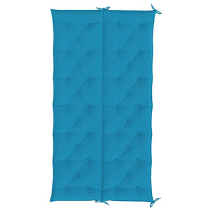 vidaXL Garden Bench Cushion Light Blue 200x(50+50)x7 cm Oxford Fabric