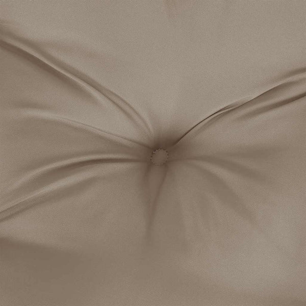 vidaXL Garden Bench Cushion Taupe 200x(50+50)x7 cm Oxford Fabric