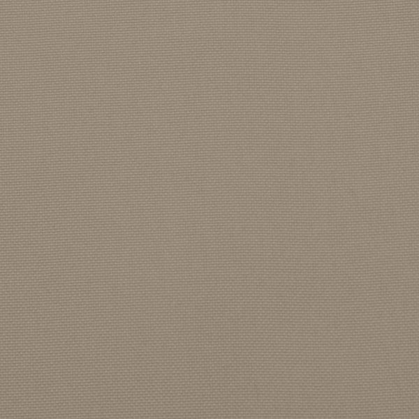 vidaXL Garden Bench Cushion Taupe 200x(50+50)x7 cm Oxford Fabric