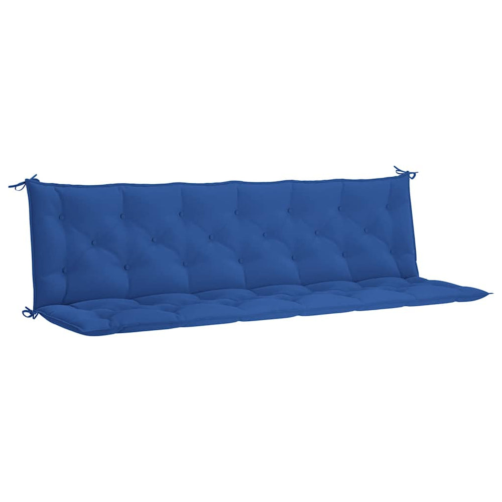 vidaXL Garden Bench Cushion Blue 200x(50+50)x7 cm Oxford Fabric