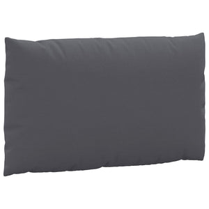 vidaXL Pallet Cushions 2-piece Anthracite Oxford Fabric