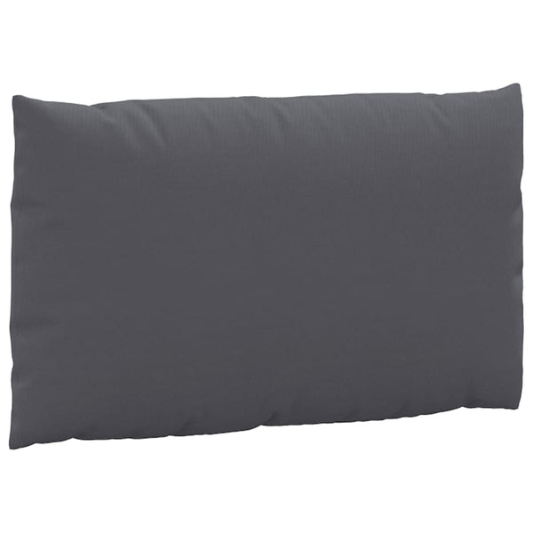 vidaXL Pallet Cushions 2-piece Anthracite Oxford Fabric