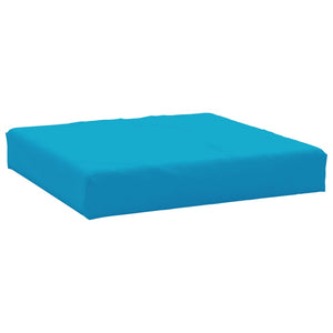 vidaXL Pallet Cushions 2-pc. Light Blue Oxford Fabric