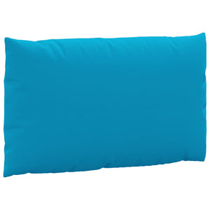 vidaXL Pallet Cushions 2-pc. Light Blue Oxford Fabric