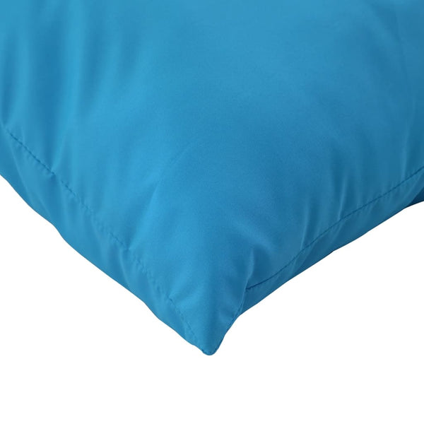 vidaXL Pallet Cushions 2-pc. Light Blue Oxford Fabric