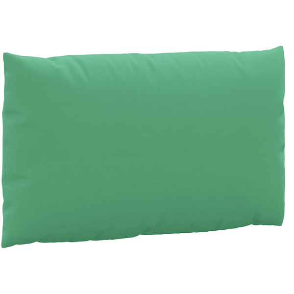 vidaXL Pallet Cushions 2-piece Green Oxford Fabric